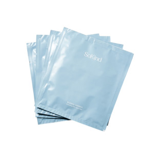 BLISSFUL MOMENTS maitinamoji lakštinė pilvo odos kaukė, 4 x 35 ml