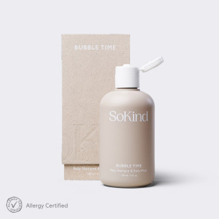 BUBBLE TIME Kūdikių šampūnas ir kūno prausiklis, 150 ml