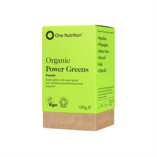 Ekologiški Žalumynai (Organic Power Greens) 100 veg. kapsulių