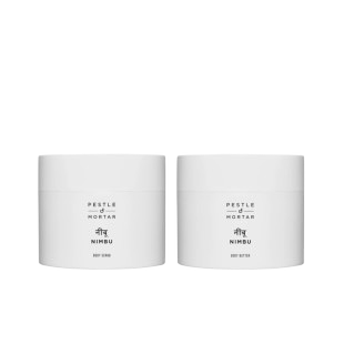 Kūno odos priežiūros rinkinys THE NIMBU BODY POLISHING KIT, 2x200ml