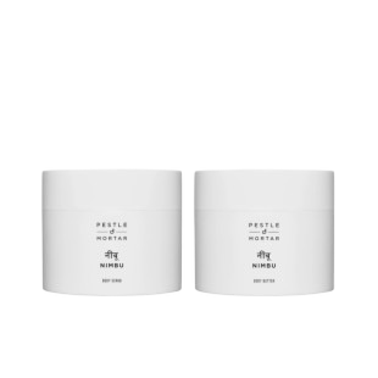 Kūno odos priežiūros rinkinys THE NIMBU BODY POLISHING KIT, 2x200ml