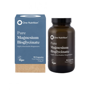 One Nutrition grynas Magnio Bisglicinatas – 90 Kapsulių