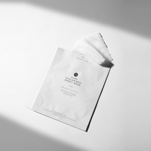 PURE HYALURONIC, Veido kaukės, 3 vnt.